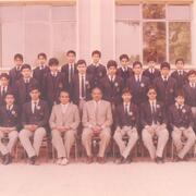 Group Photo Of Students First in Each Section 1985