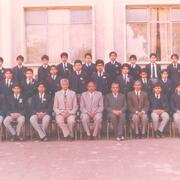 Students Recuring 1st Position in Various Classes 1985-86